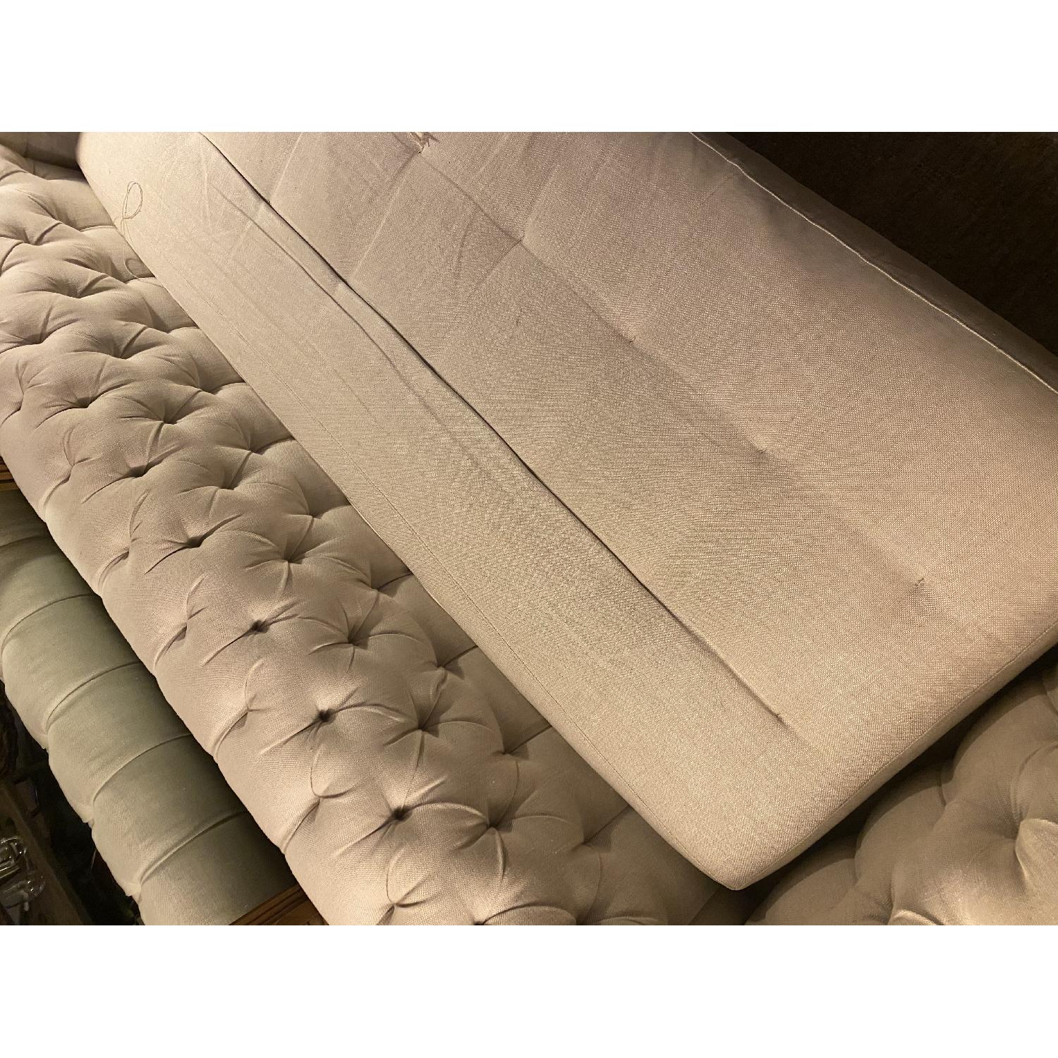 Restoration Hardware Deconstructed Chesterfield Sofa - image-6