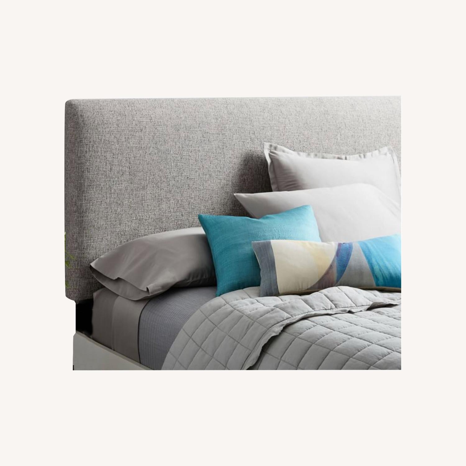 West Elm Andes King Size Headboard AptDeco