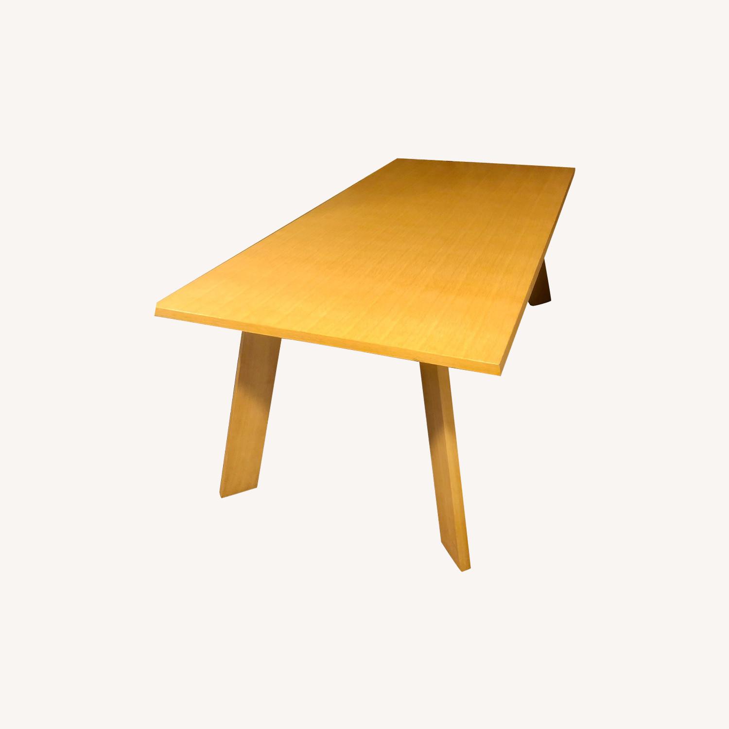 Oak Dining Table - AptDeco