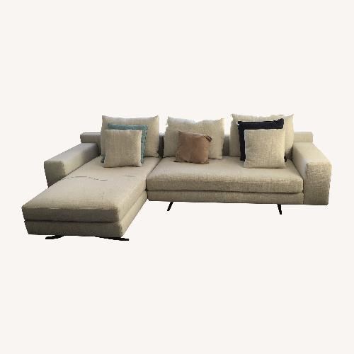 Used Calligaris Camarich Chaise Sectional Sofa for sale on AptDeco