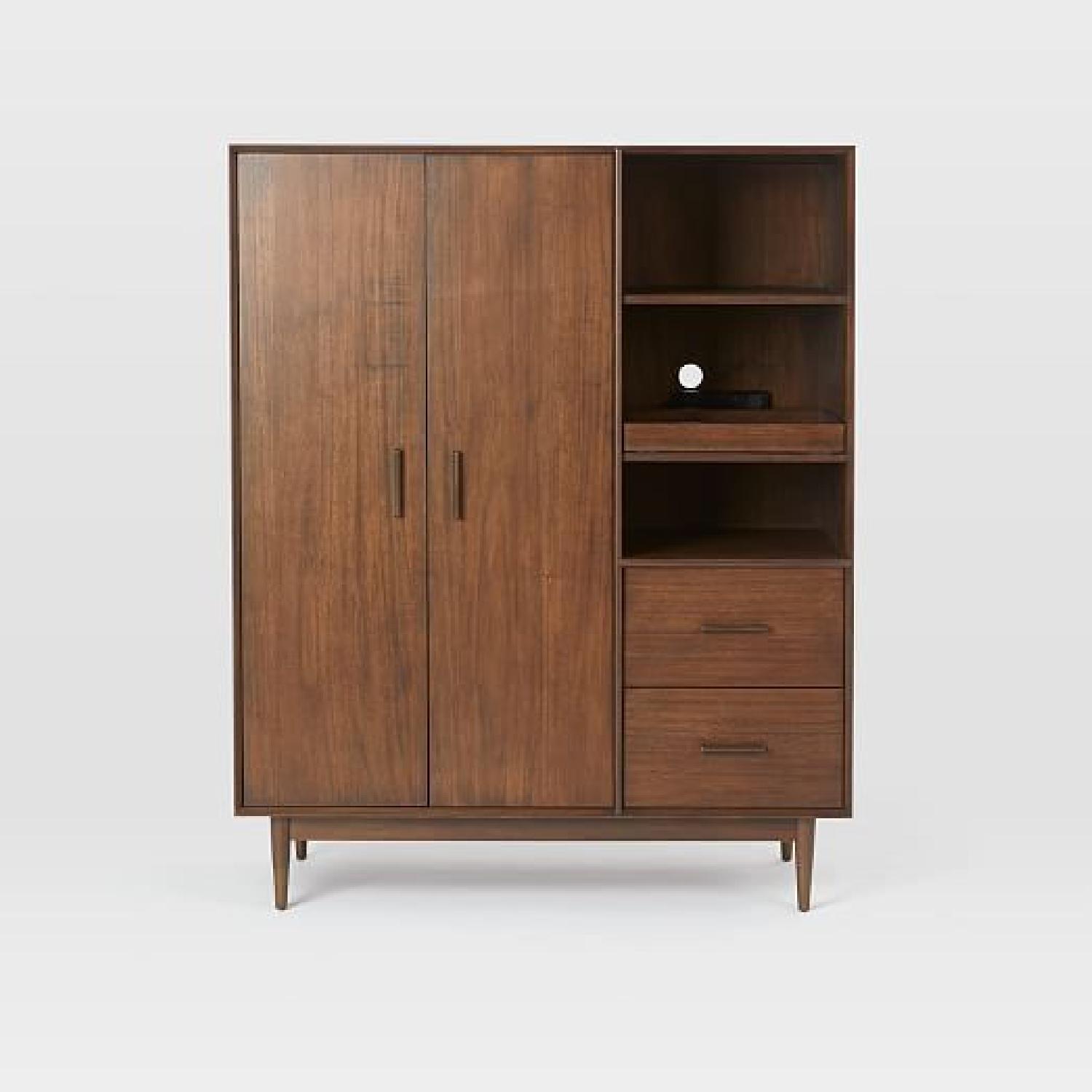 West Elm Mid Century Modern Armoire - image-5