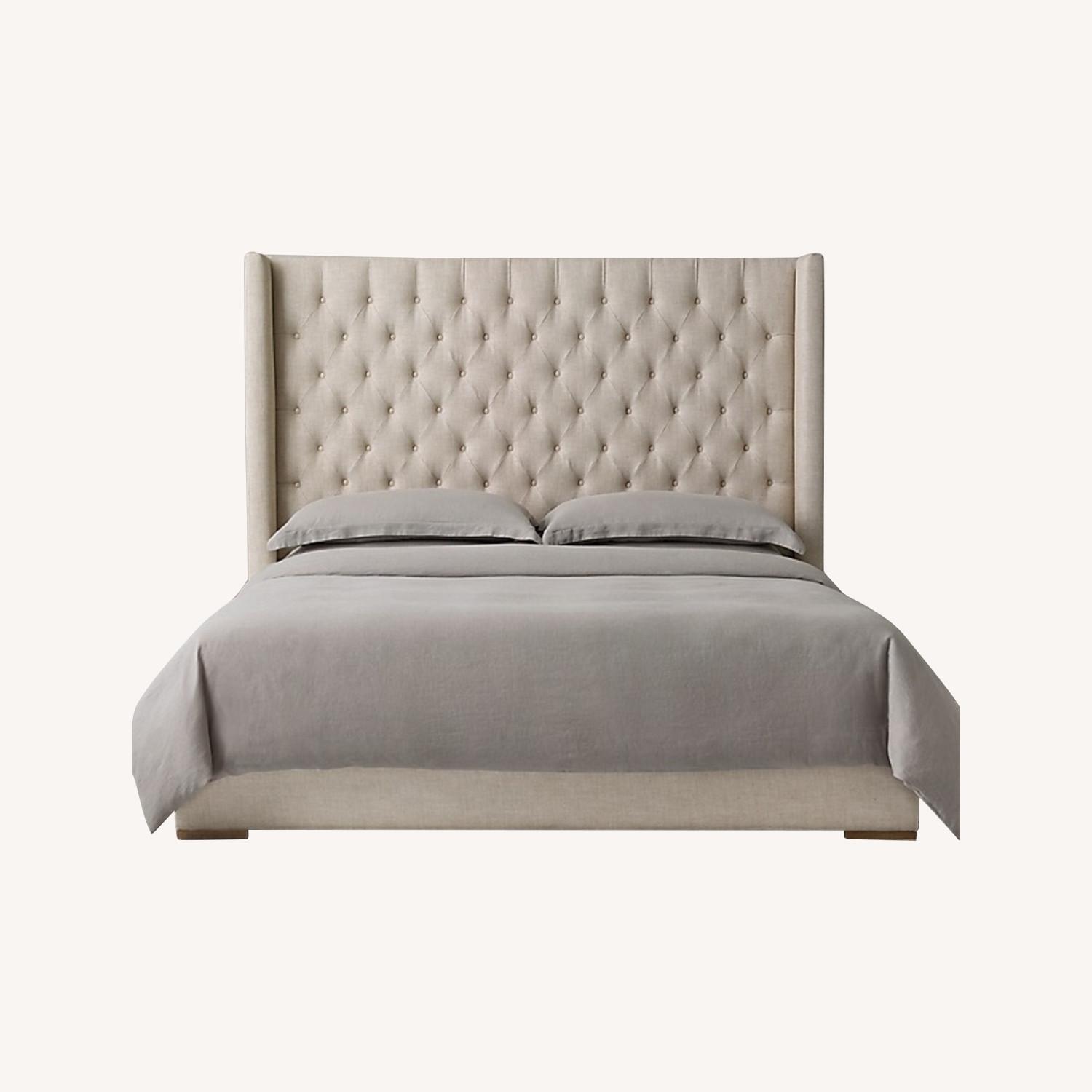 Restoration Hardware Adler Platform Bed - image-0