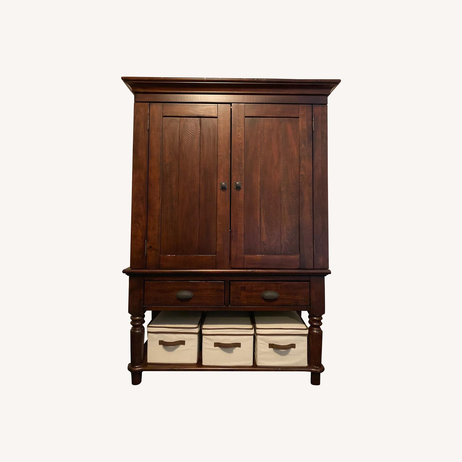 Pottery Barn Armoire - image-0