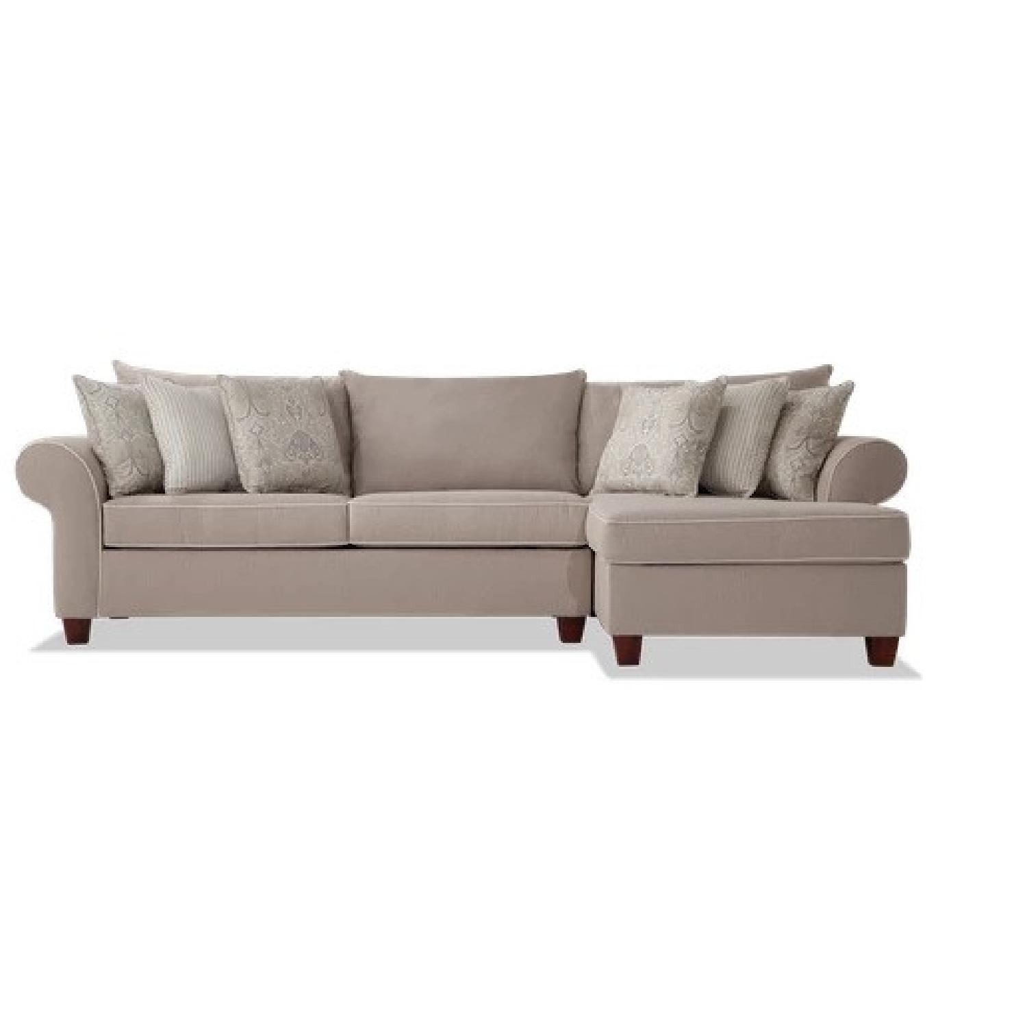 Bob's Discount Sleeper Sectional Sofa - image-4