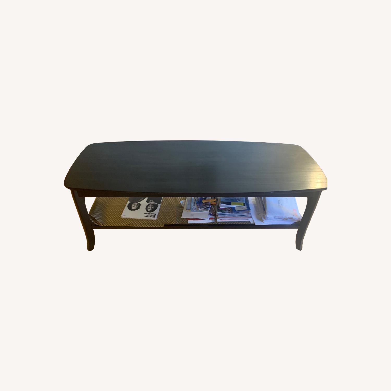 Pottery Barn Wood Coffee Table - image-0