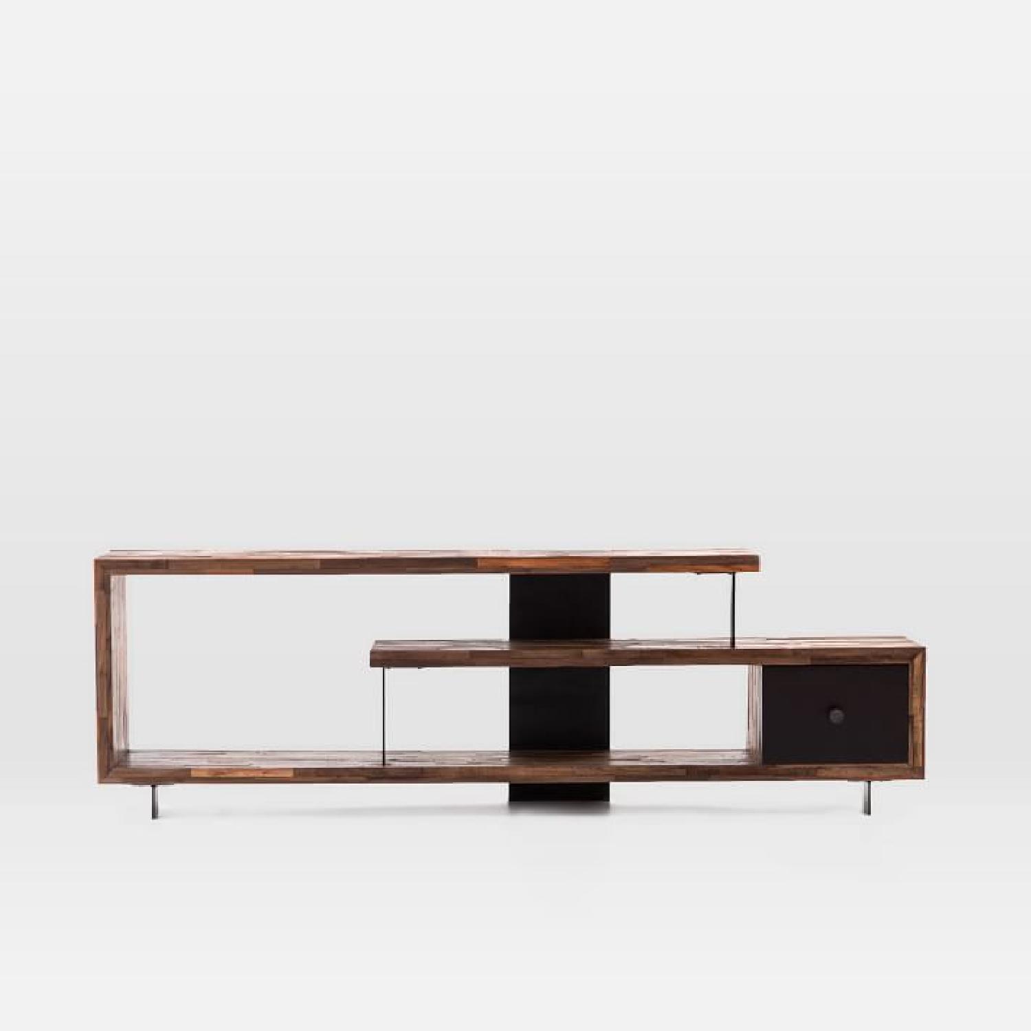 West Elm Staggered Wood Console - image-5