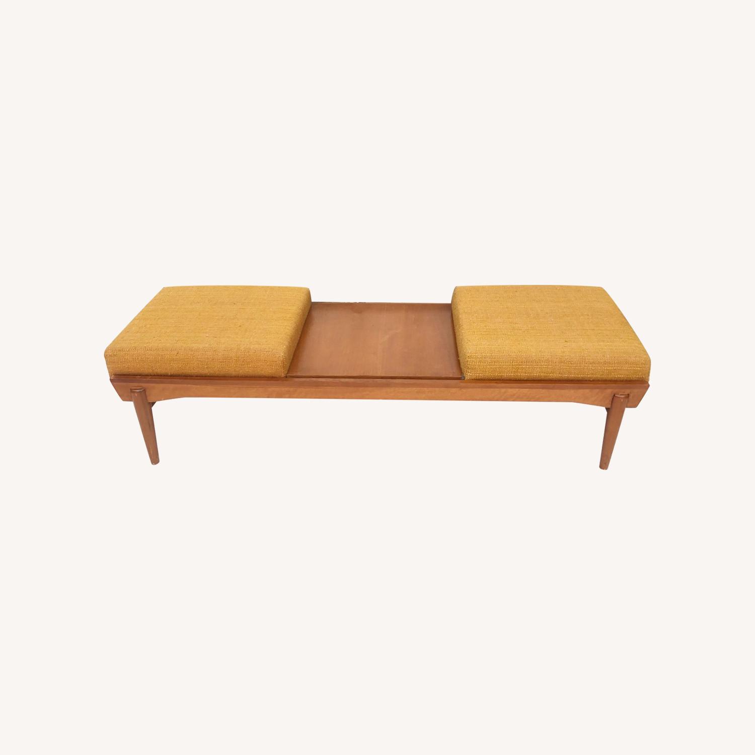 Mid-Century Two-Seat Bench or Coffee Table - image-0