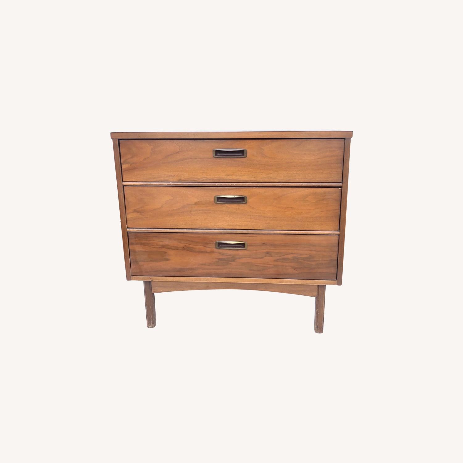 Mid-Century Modern Three Drawer Dresser - image-0