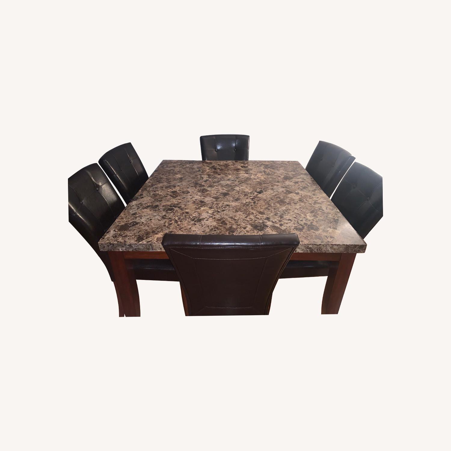 Montibello Black Marble 7 Piece Set - image-0