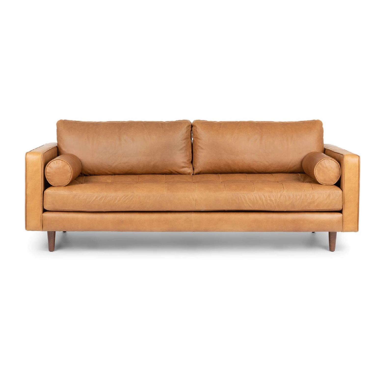 Article Sven Leather Couch - image-6