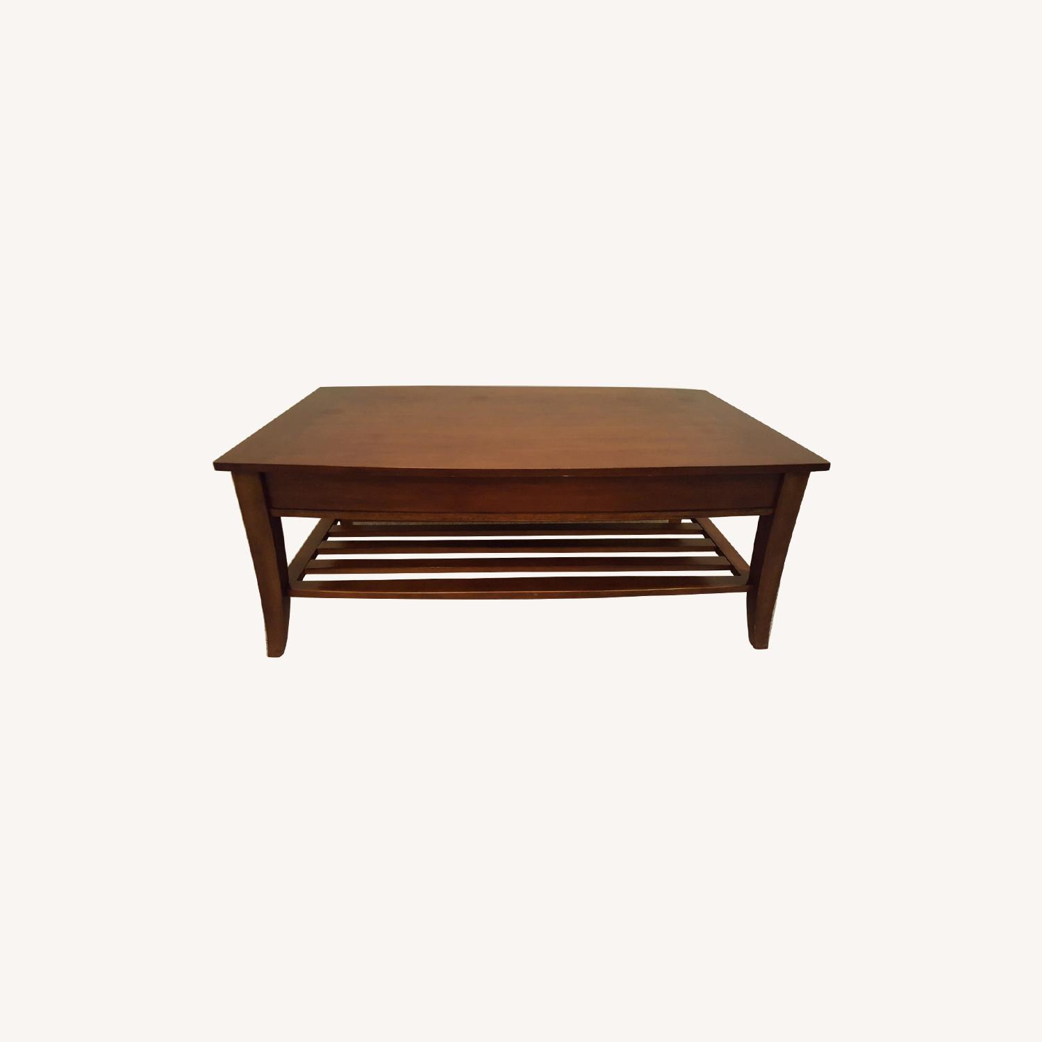 Mission Style Coffee Table - image-0