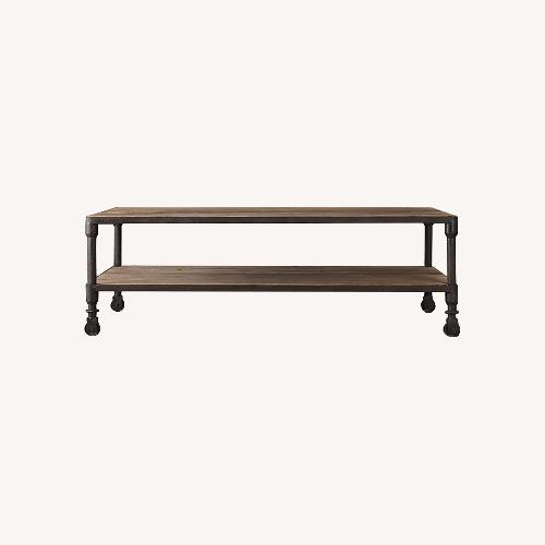 Used Restoration Hardware Dutch Industrial Coffee Table for sale on AptDeco