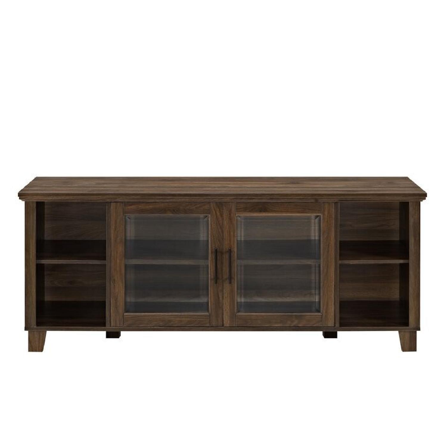 Wayfair TV Stand Dark Brown AptDeco