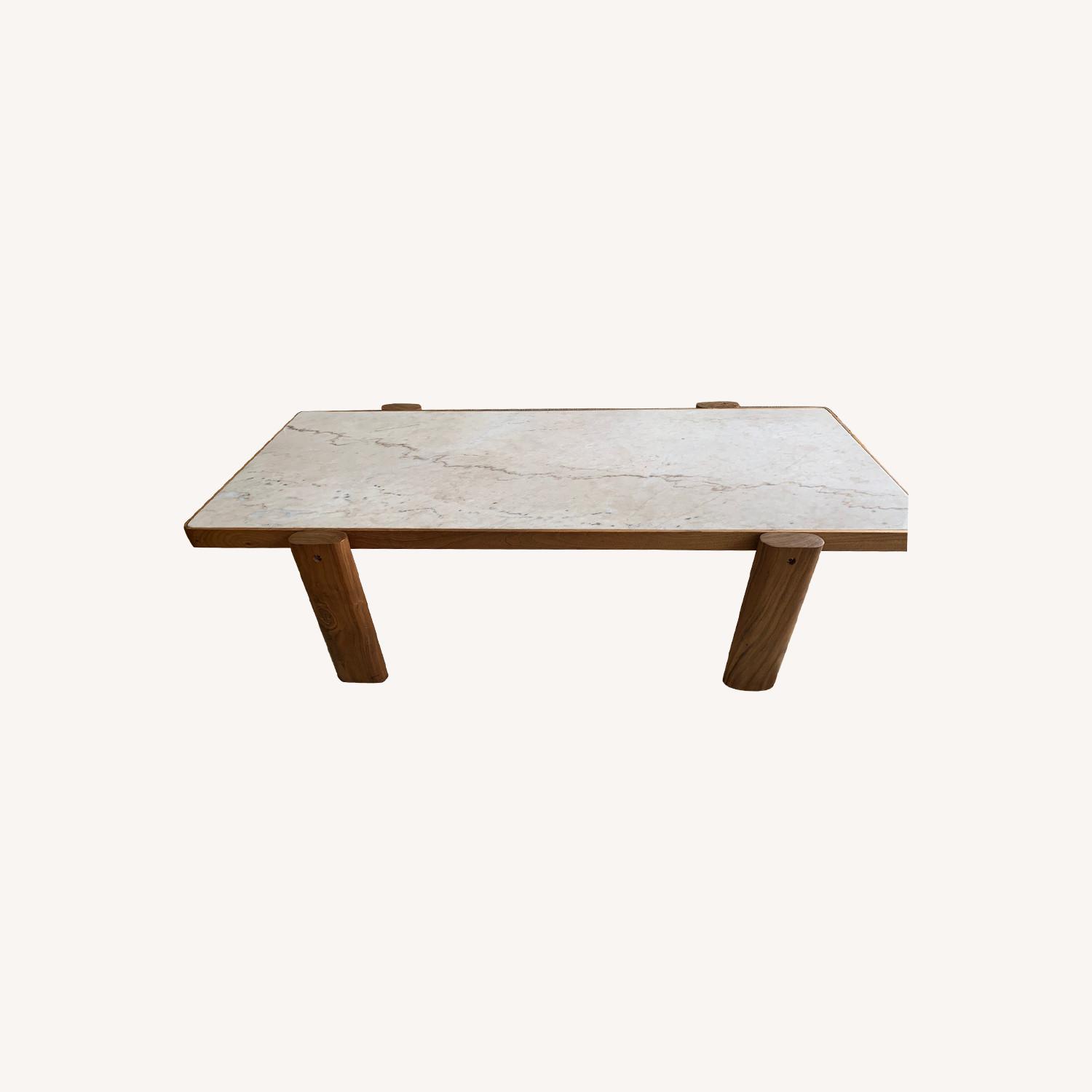 Organic Modernism Marble Coffee Table - image-6
