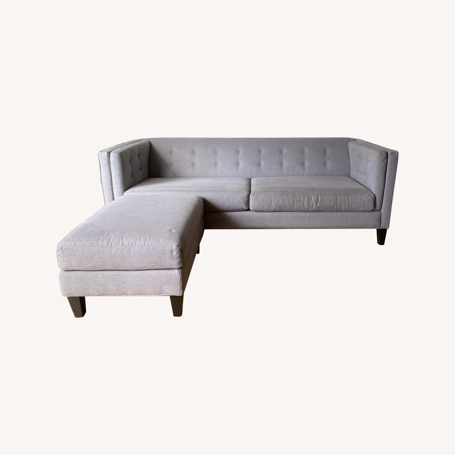 Macy's Braylei Sofa and Ottoman - image-0