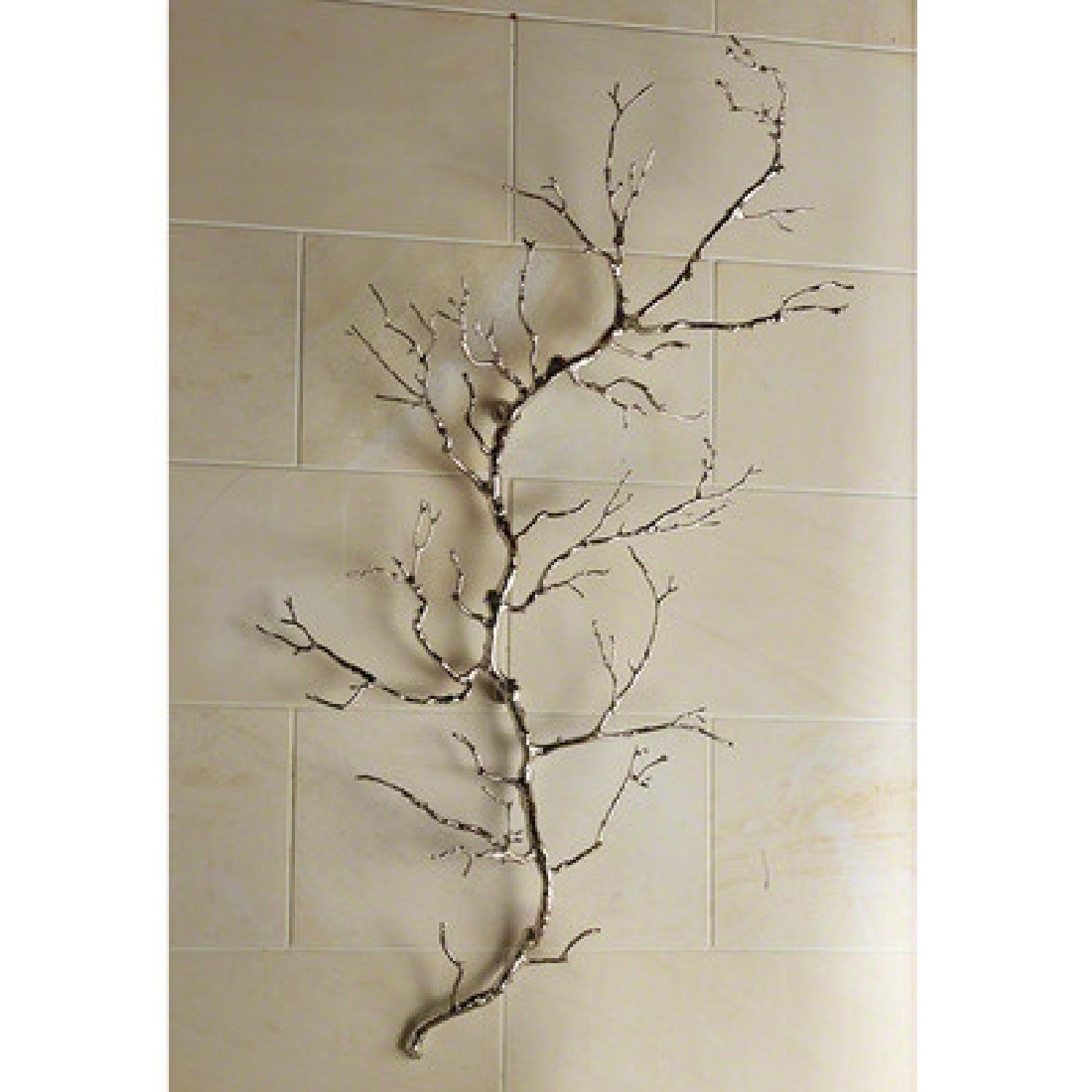 Global Views Twig Wall Art Nickel - image-7