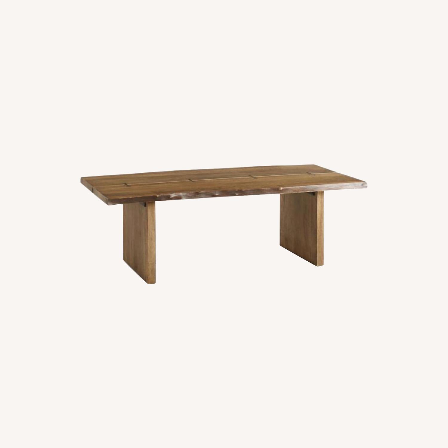 World Market Wood Coffee Table AptDeco