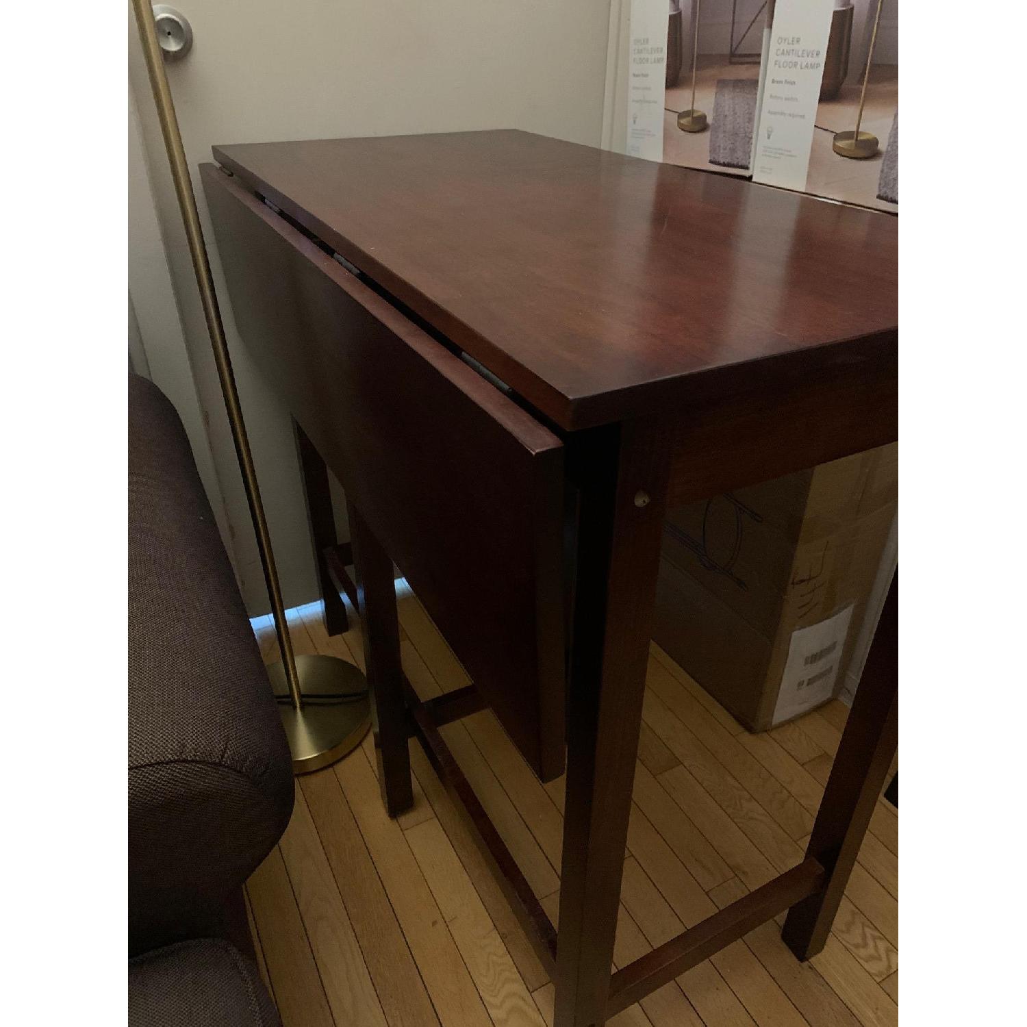 Expandable Hightop Table and stools - image-8