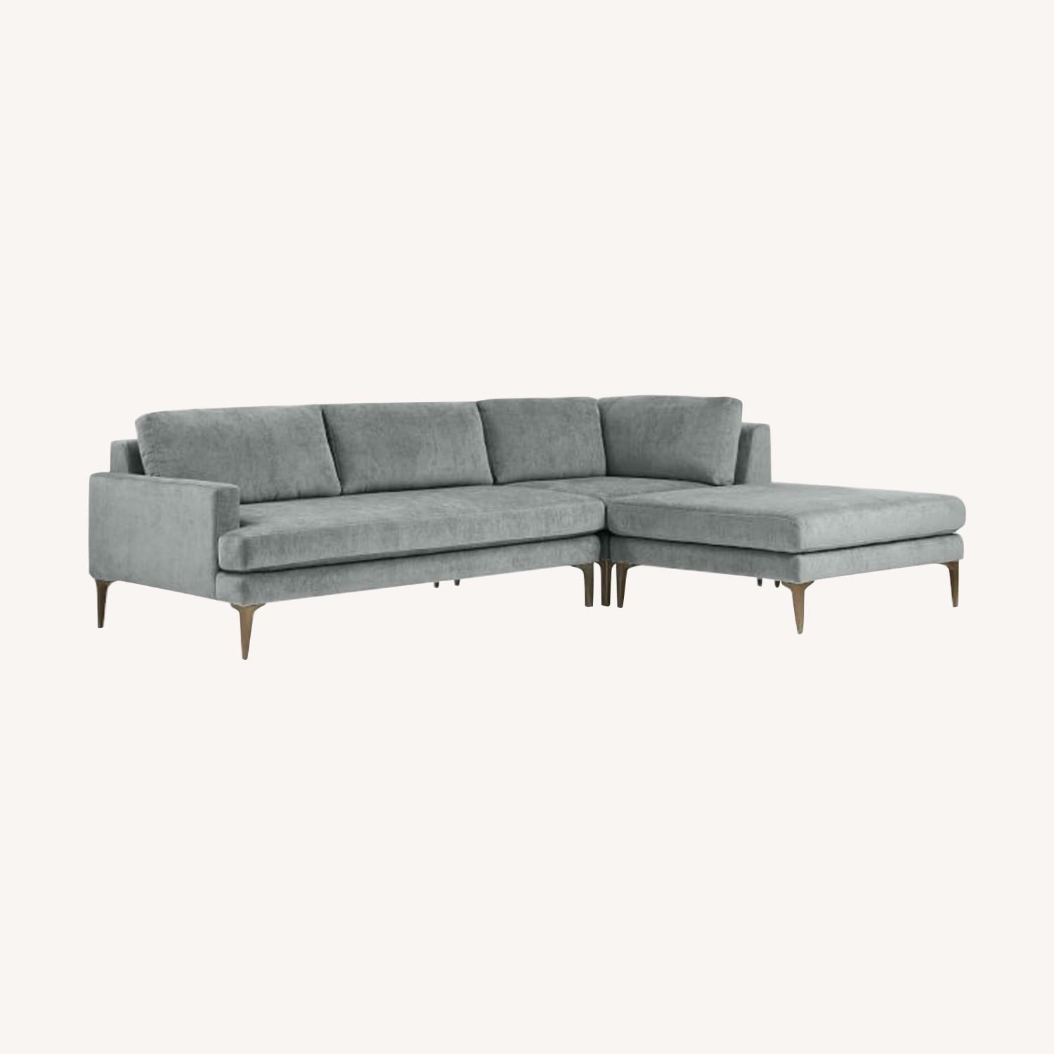 West Elm Andes Sectional AptDeco
