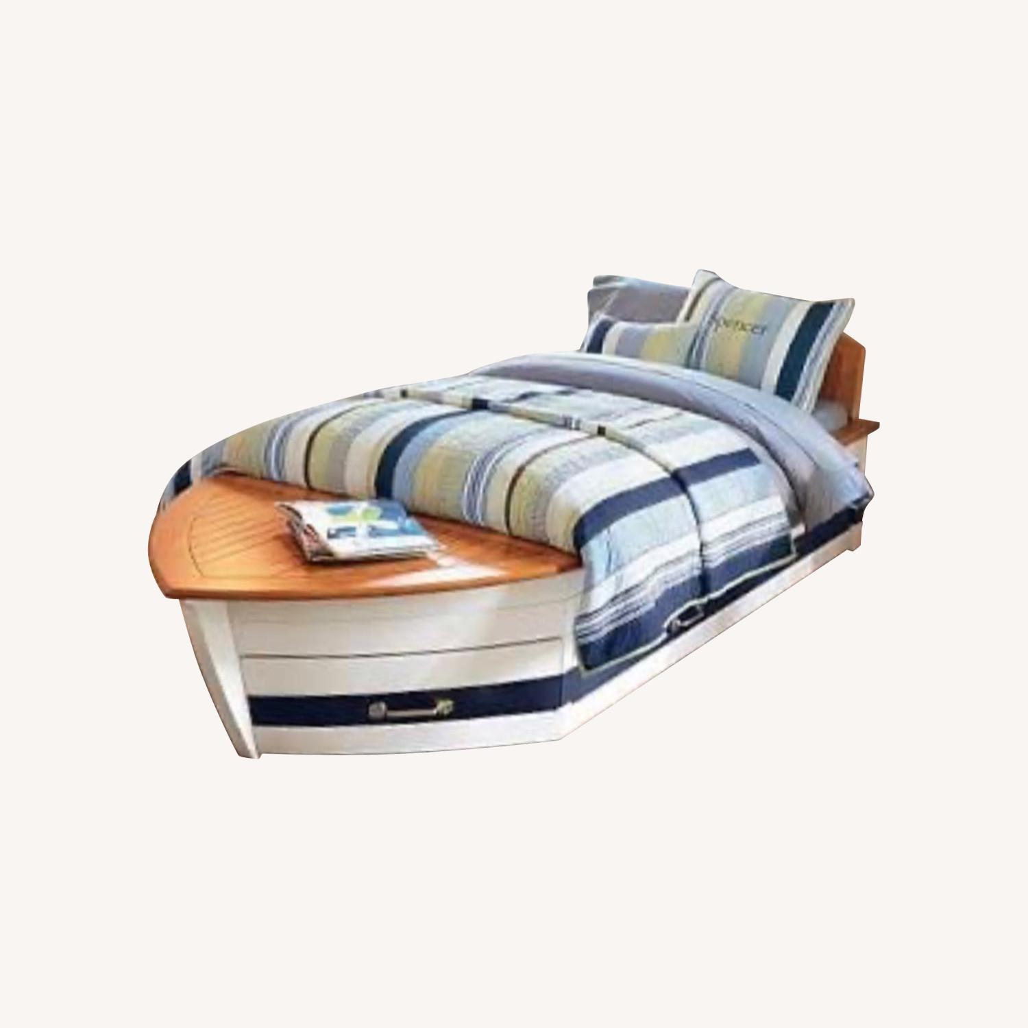 Pottery Barn Boat Bed - image-0