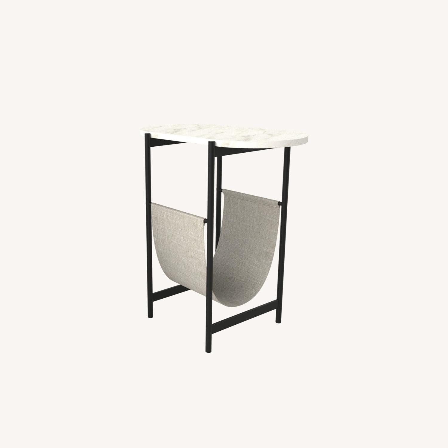 Marble Top Side Table - image-3