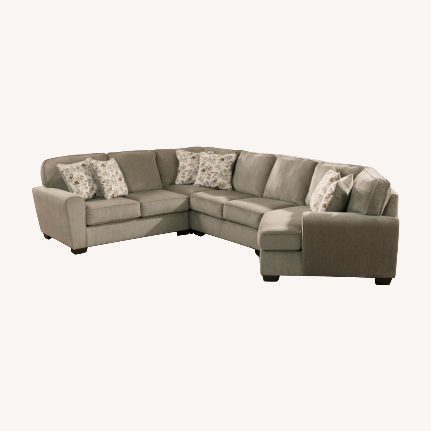 Ashley Furniture Patola Park Sectional w/ Cuddler - image-0