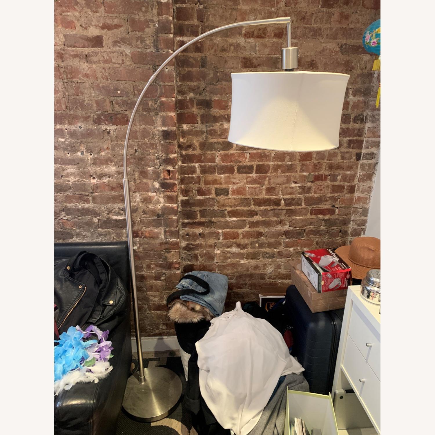 Big Dipper Arc Brushed-Nickel Floor Lamp - image-5