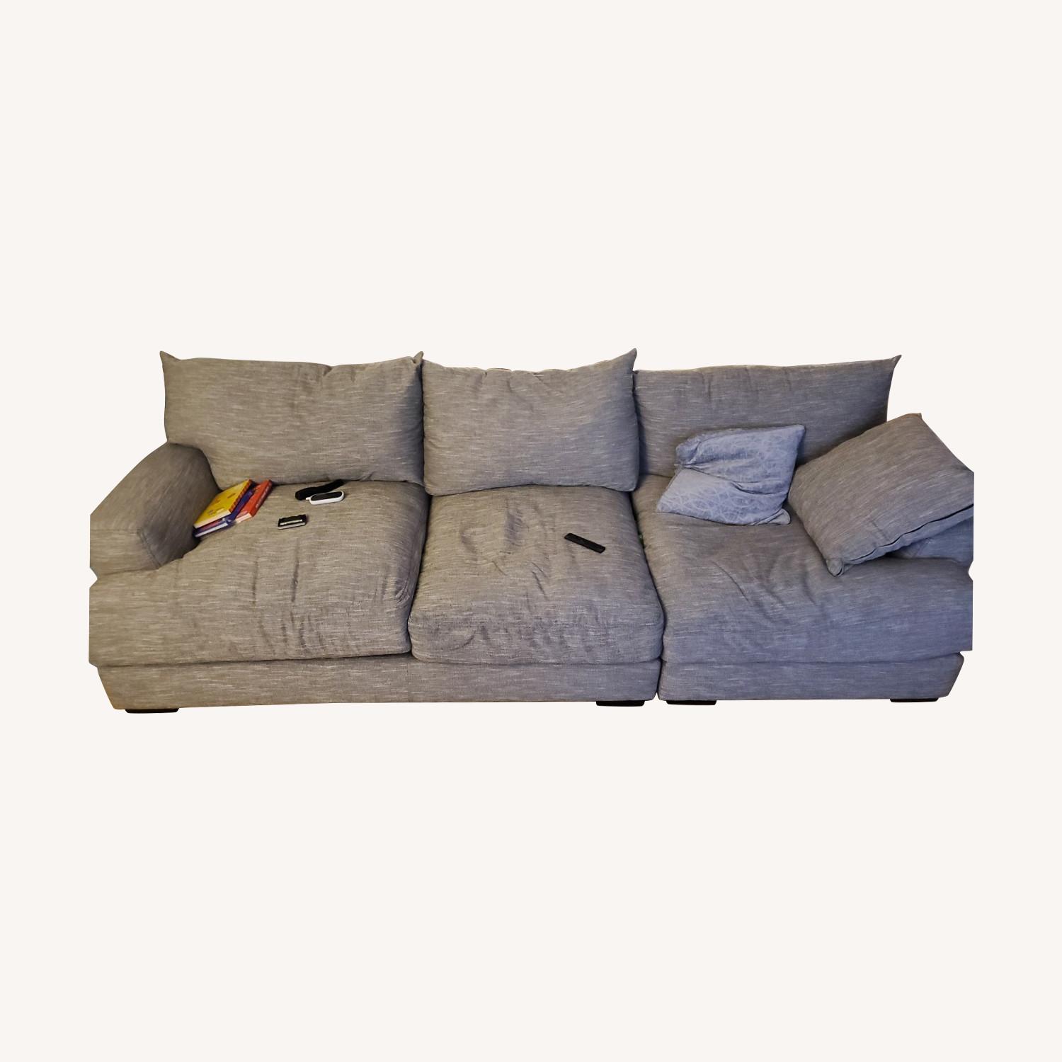 Raymour & Flanigen Leighton - Big 3 Seater Sofa - image-0