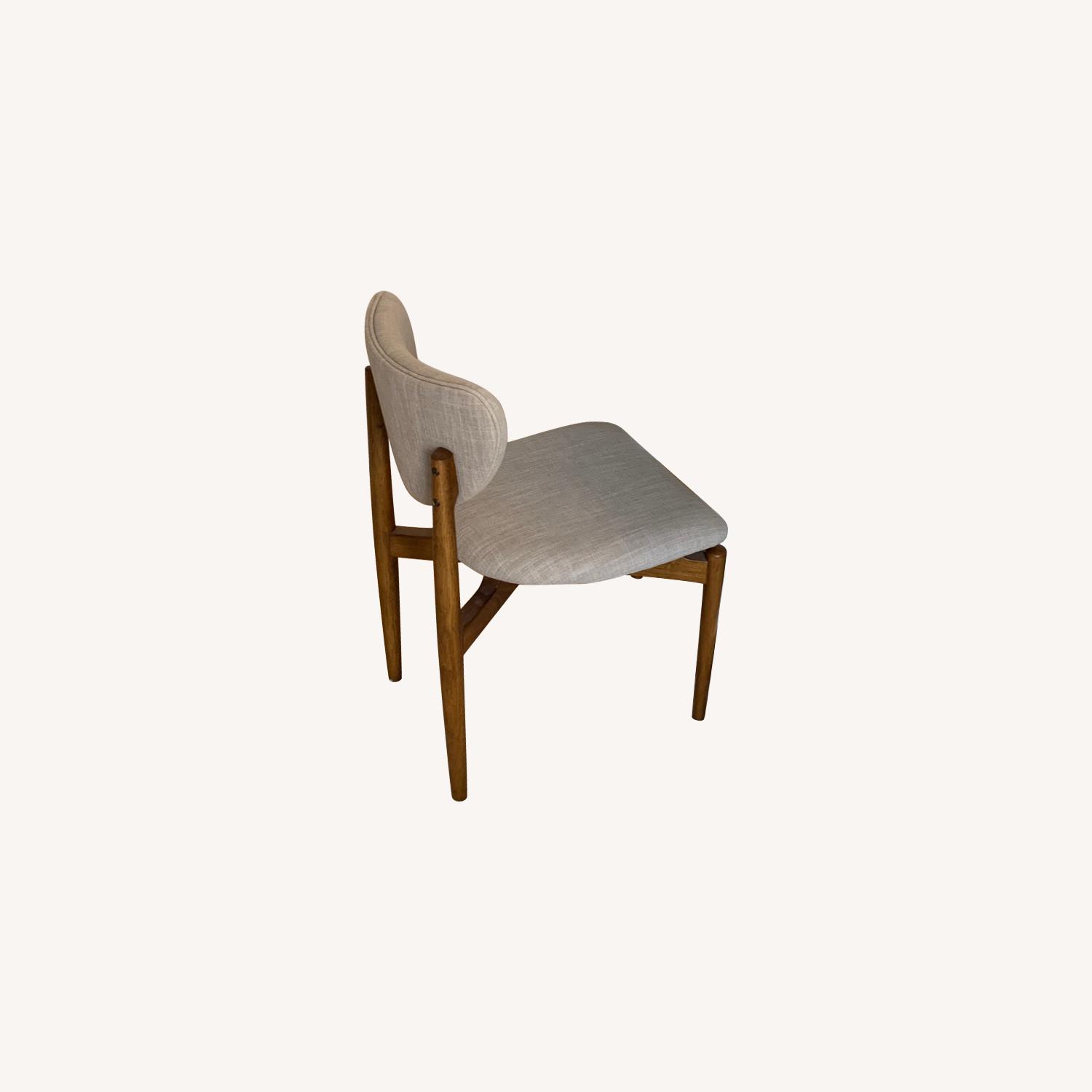 West Elm Dane Upholstered Dining Chairs (Set of 2) AptDeco