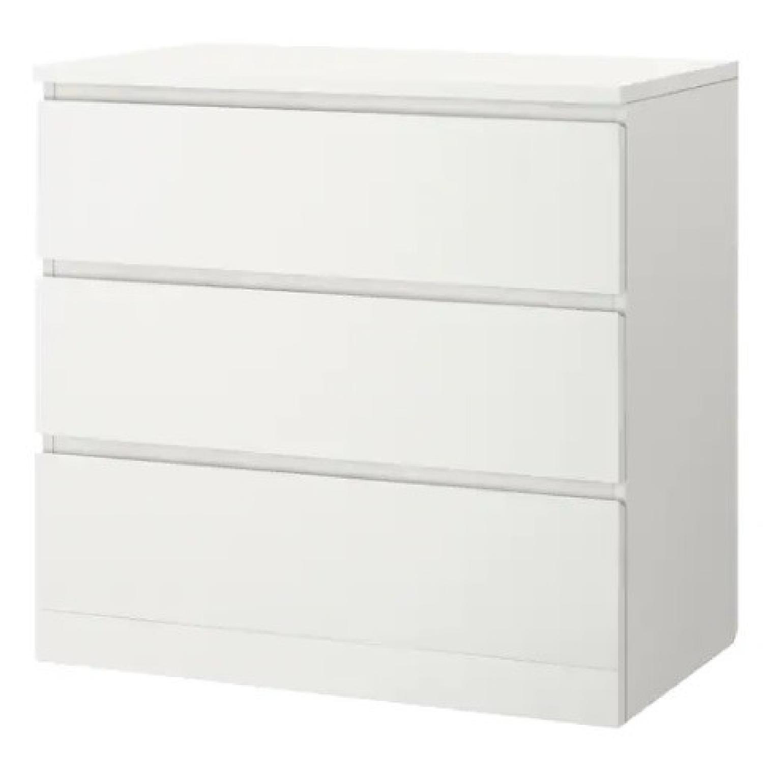 IKEA Malm 3 Drawer Dresser - image-4