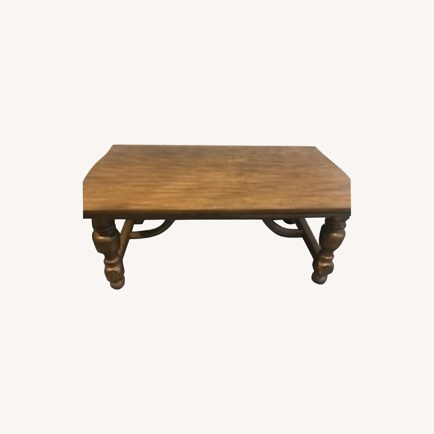 Ashley Furniture Wood Coffee Table AptDeco