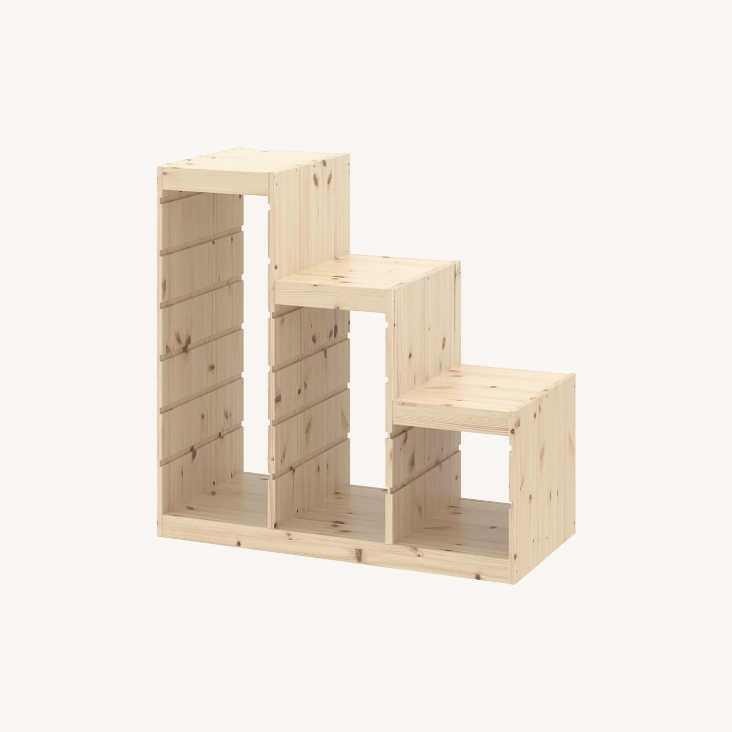 IKEA Storage Frame With Boxes AptDeco