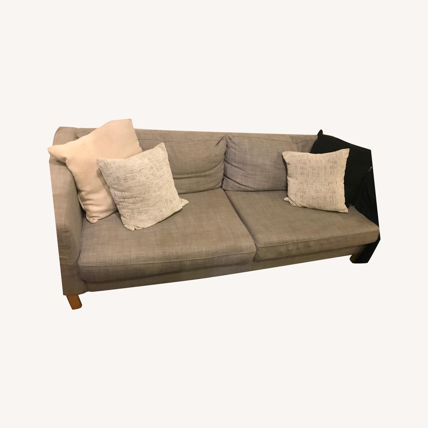 Housse IKEA Karlstad 3 Places Gris Isunda - Neuf, 2 Ensembles Pratiques