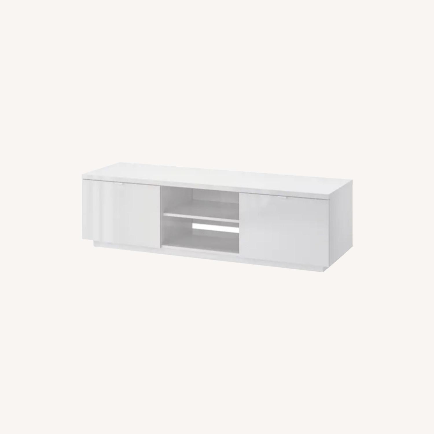 IKEA White TV Unit AptDeco
