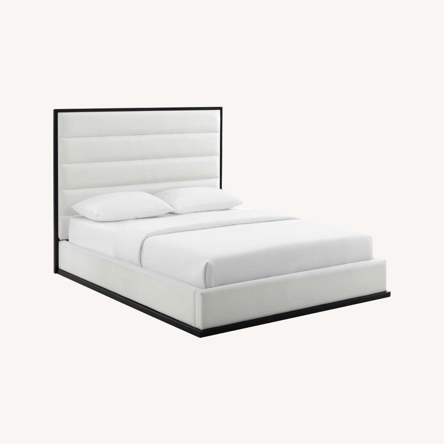 Modloft White Modern Queen Bed AptDeco