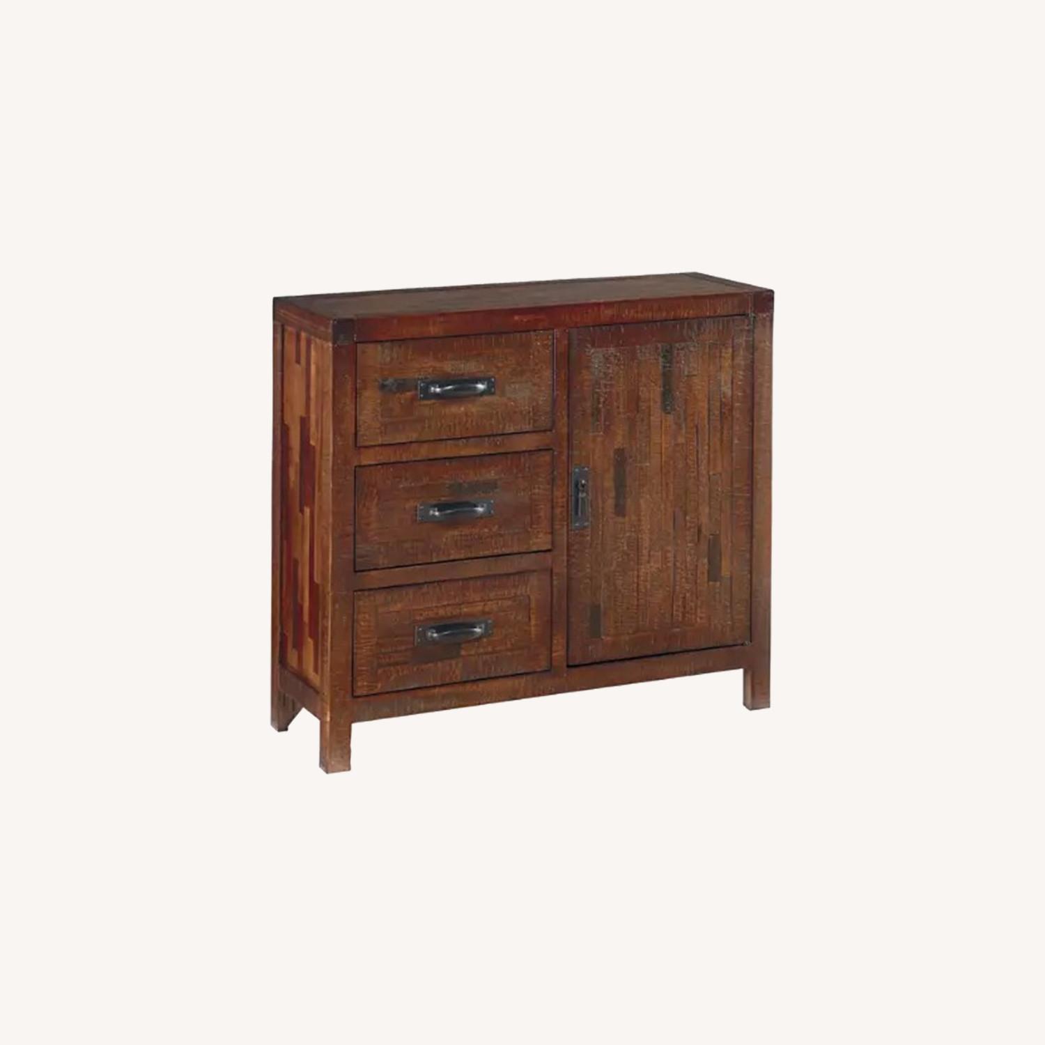 Ashley Furniture Mini Vennilux Sideboard in Dark Brown AptDeco