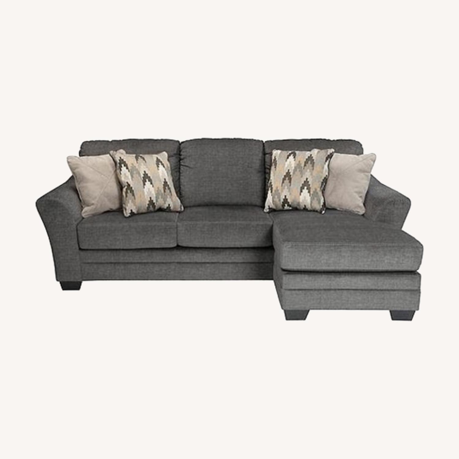 Raymour & Flanigan Ellison Sofa Chaise AptDeco