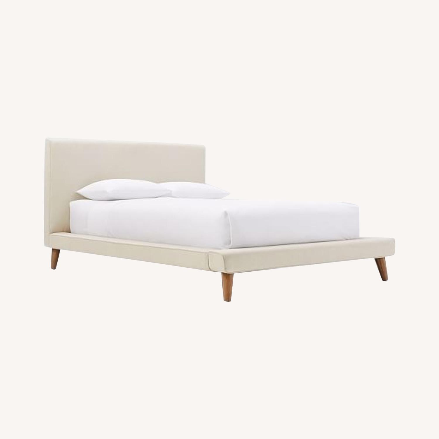West Elm Mod Upholstered Full Bed - image-0