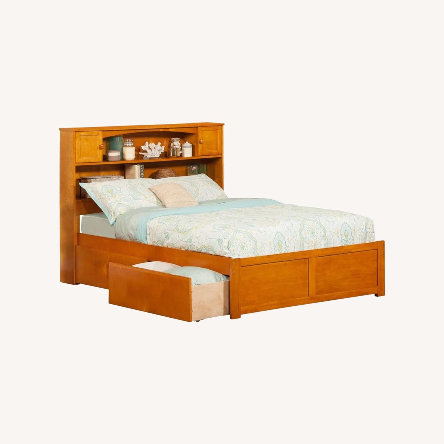 Atlantic Bedding and Furniture Full Size Bed w Storage - image-0