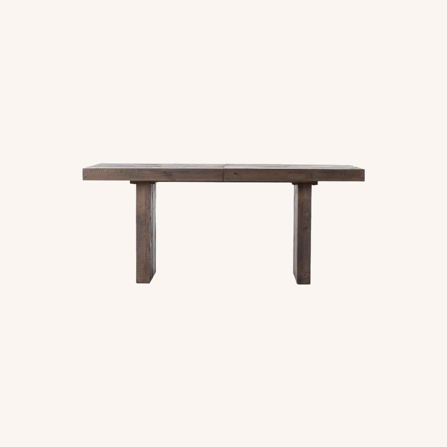 West Elm Emmerson Wood Expandable Dining Table AptDeco