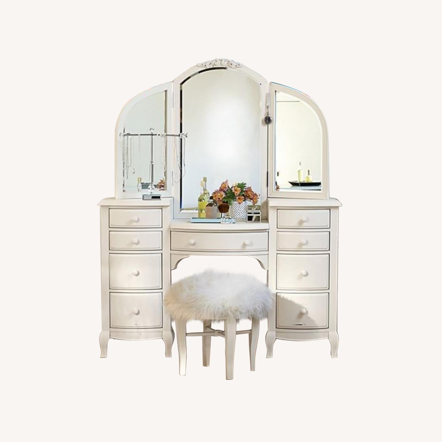 Pottery Barn White Vanity Pottery Barn White Vanity