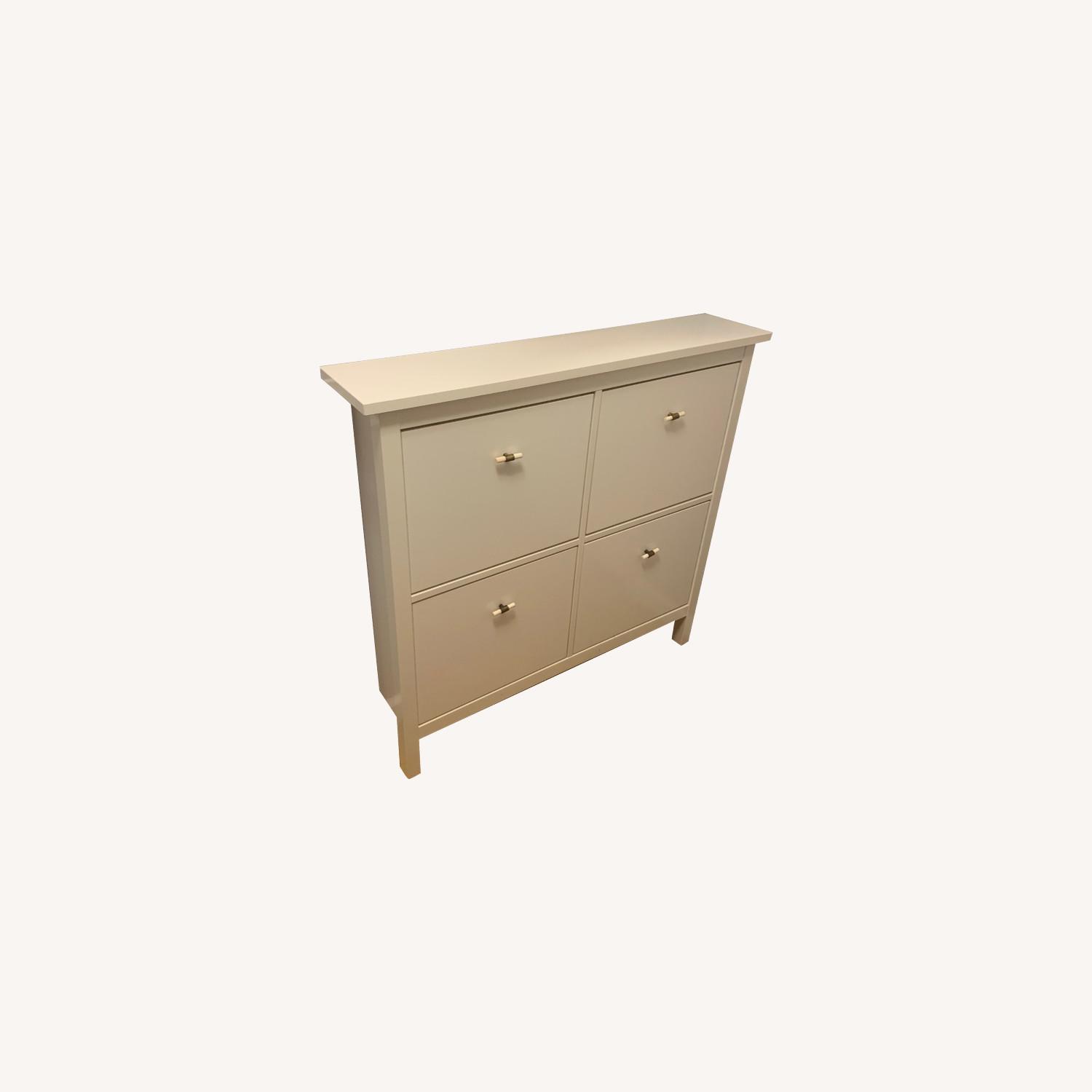 IKEA Hemnes Shoe Cabinet with 4 Compartments - image-0