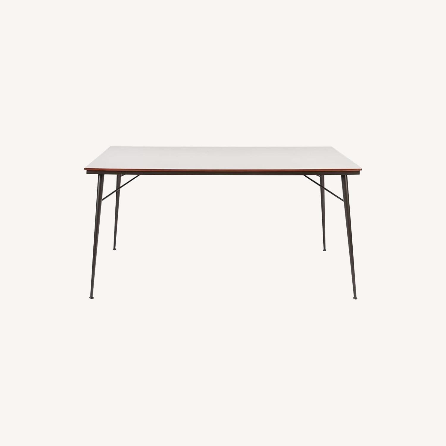 West Elm Paulson Dining Table - White Laminate - image-0
