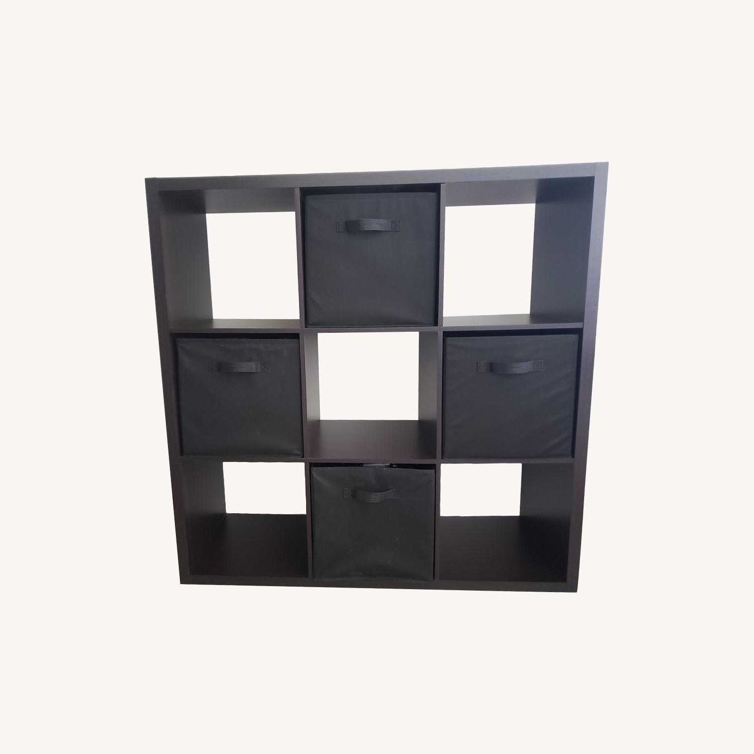 Target 9 Cube (13") Brown Organizer Shelf - image-0
