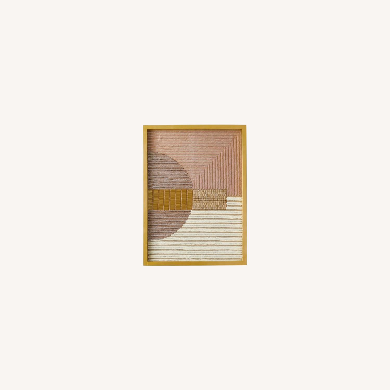 West Elm Roar + Rabbit Embellished Wall Art - image-0