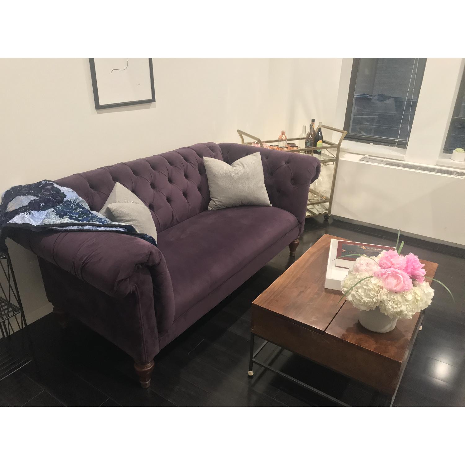 Mitchell Gold + Bob Williams Velvet Chesterfield - image-2