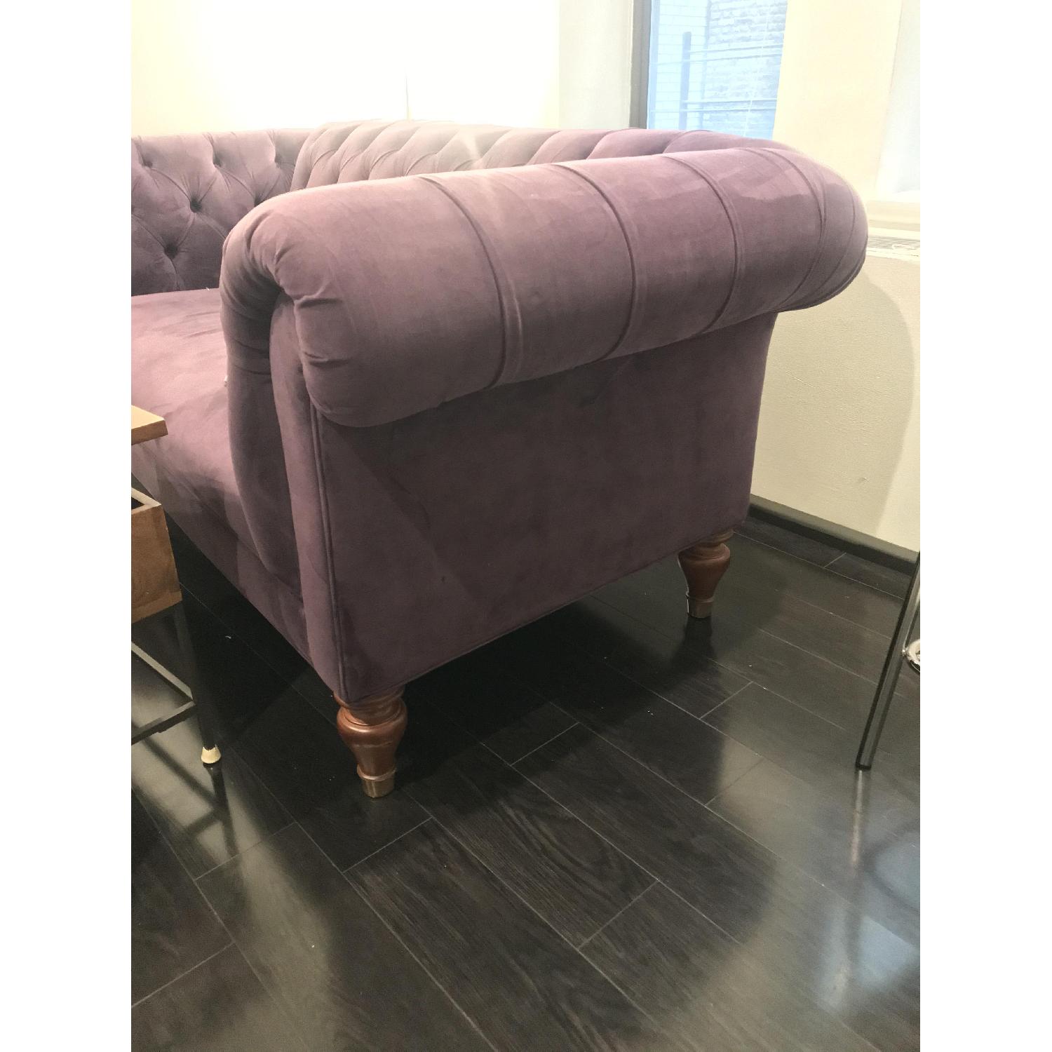 Mitchell Gold + Bob Williams Velvet Chesterfield - image-3