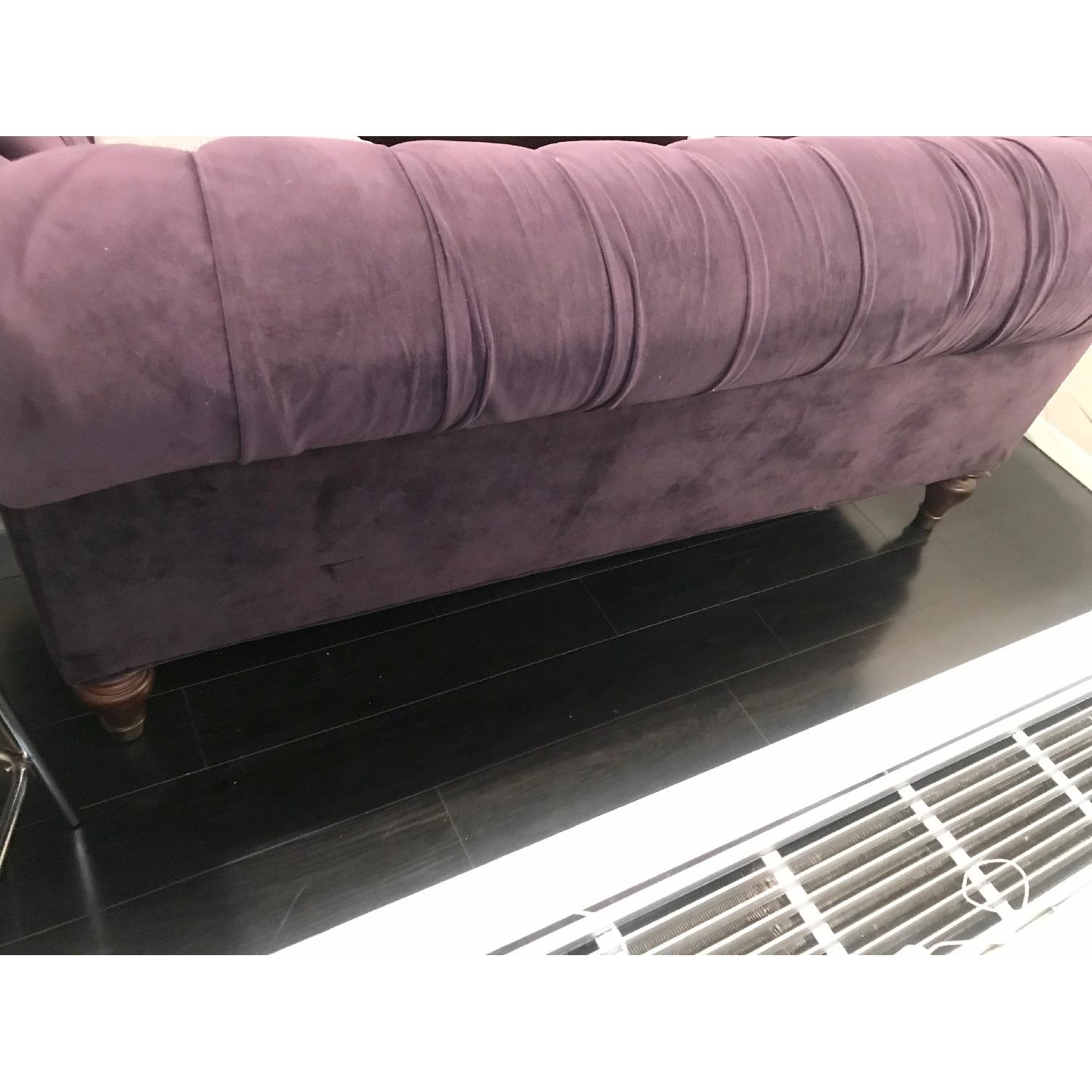 Mitchell Gold + Bob Williams Velvet Chesterfield - image-5