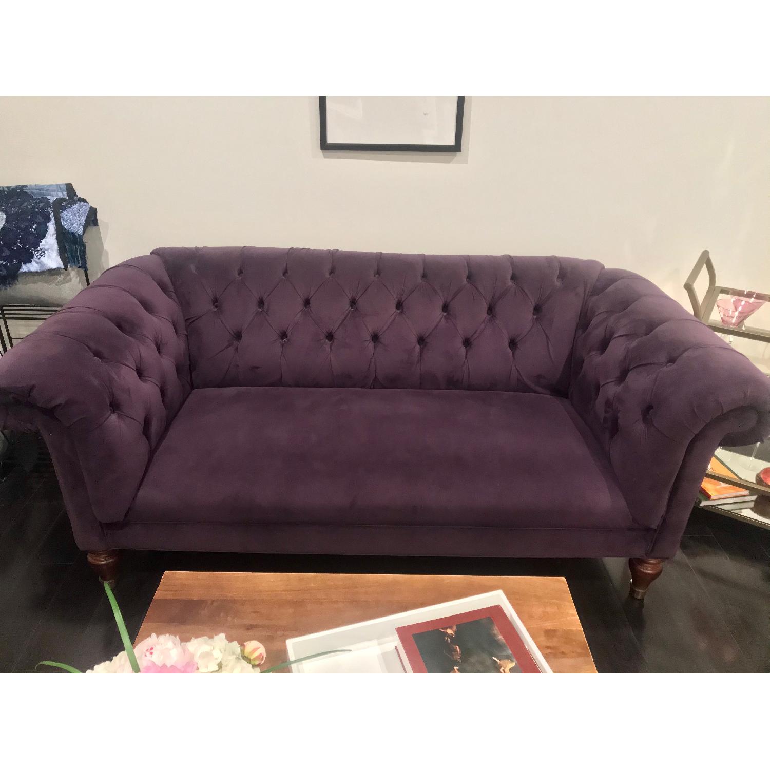 Mitchell Gold + Bob Williams Velvet Chesterfield - image-7