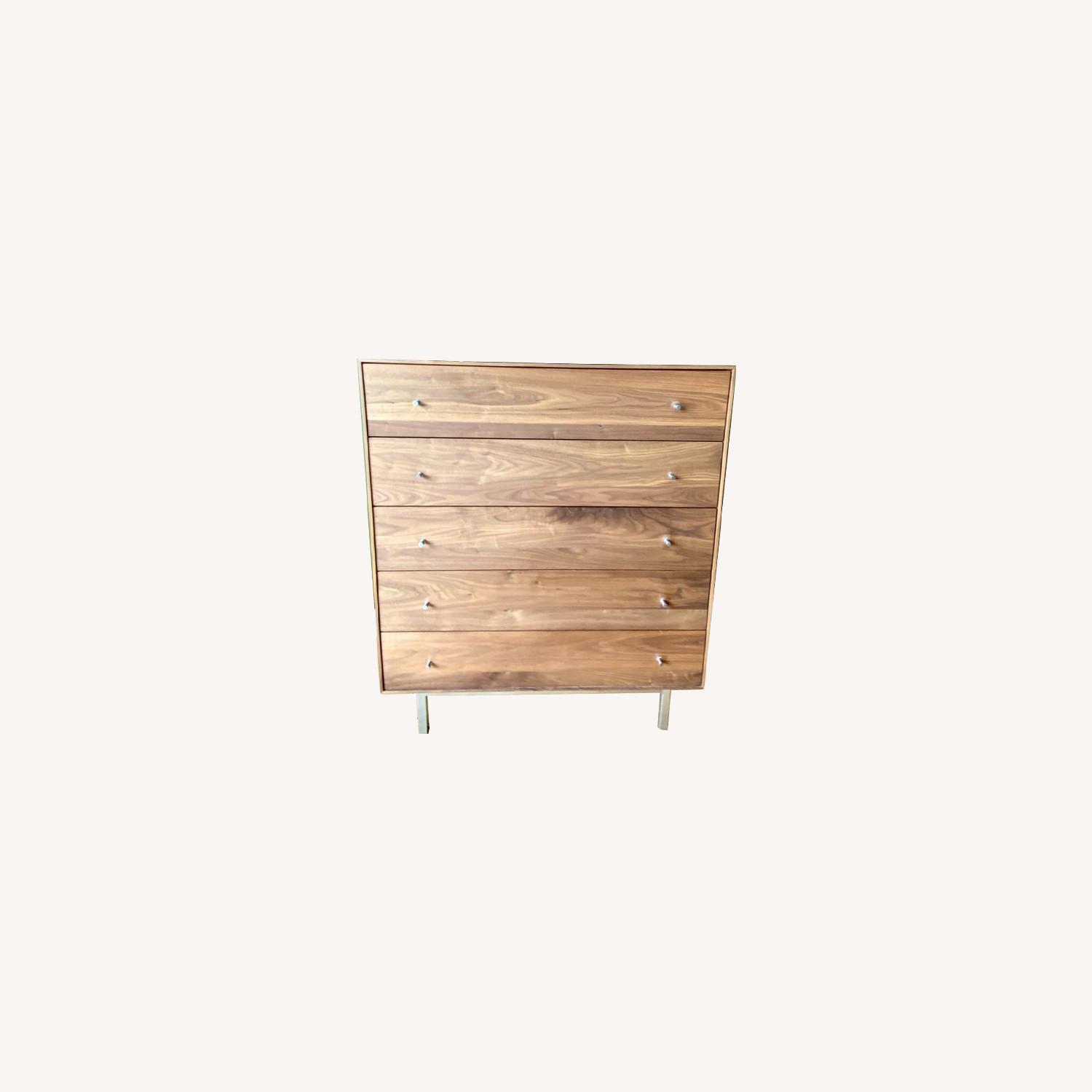 Room and Board Walnut Dresser AptDeco